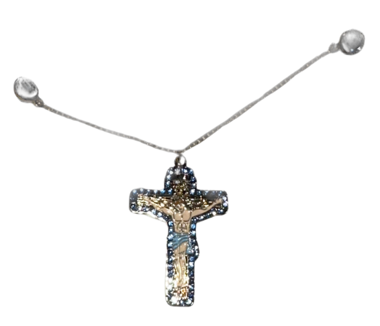 Chain With Cross Hat Pin