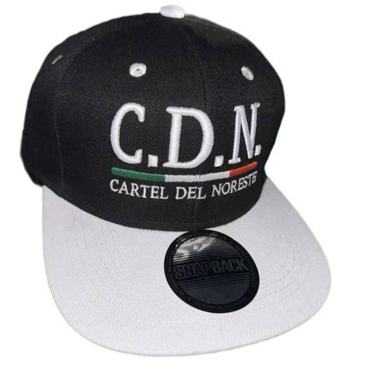 CDN Cartel Del Noreste Black/White SnapBack