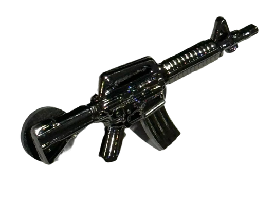 Black Metal AR-15 Hat Pin