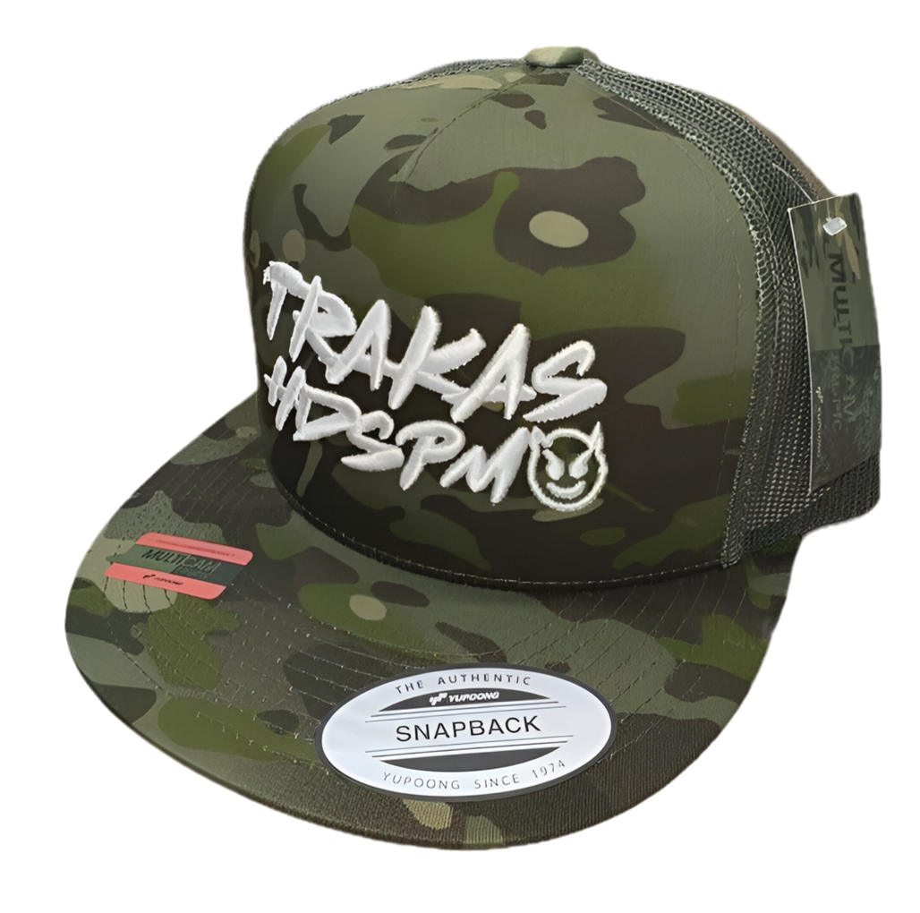 TRAKAS HDSPM , Gorra Camo Trucker SnapBack Camo Mesh back
