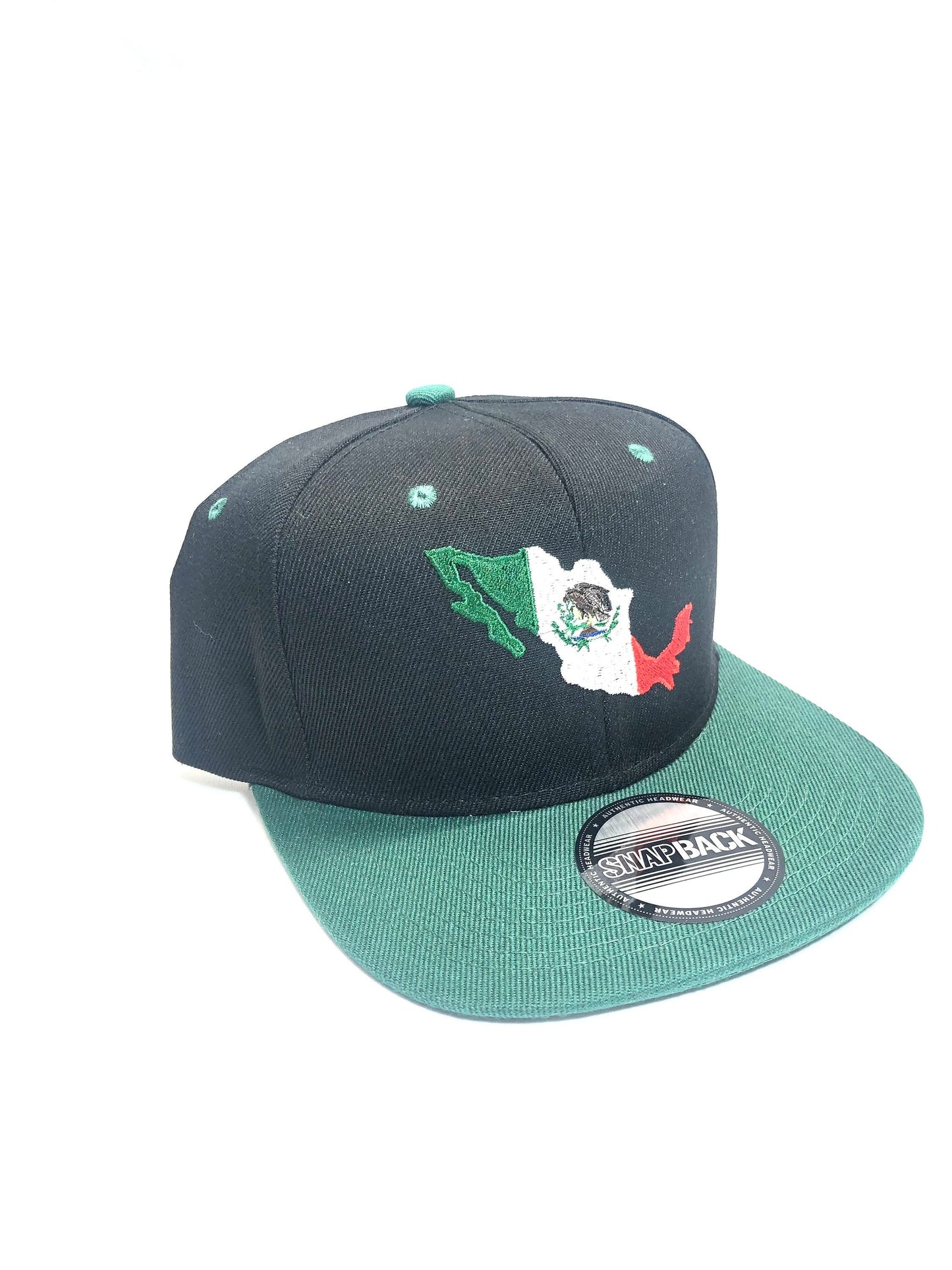 Mexico Black/Green SnapBack