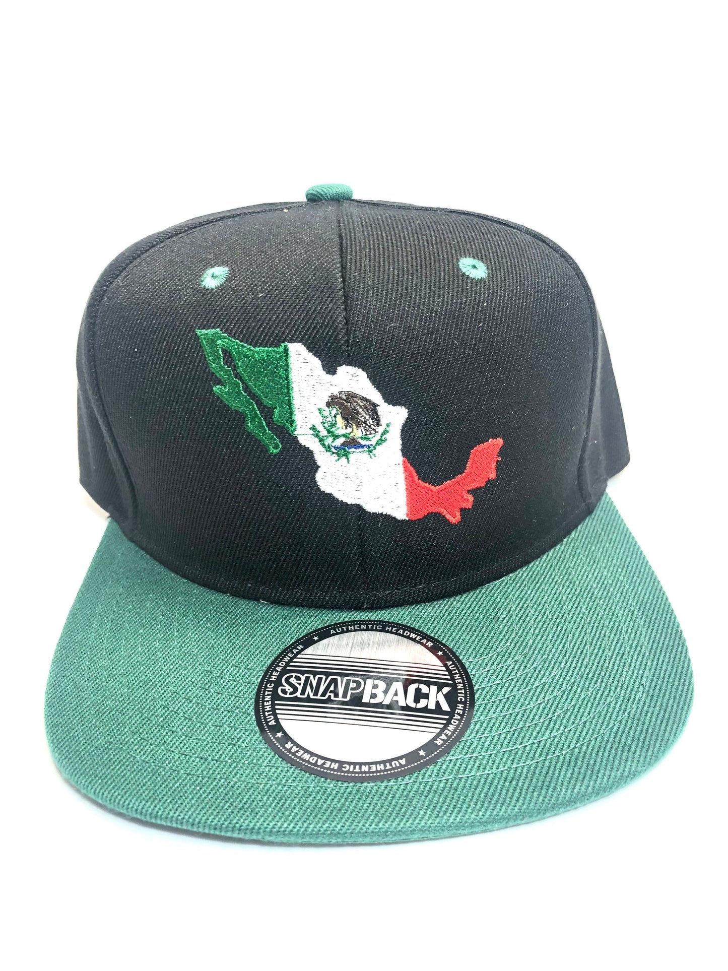 Mexico Black/Green SnapBack