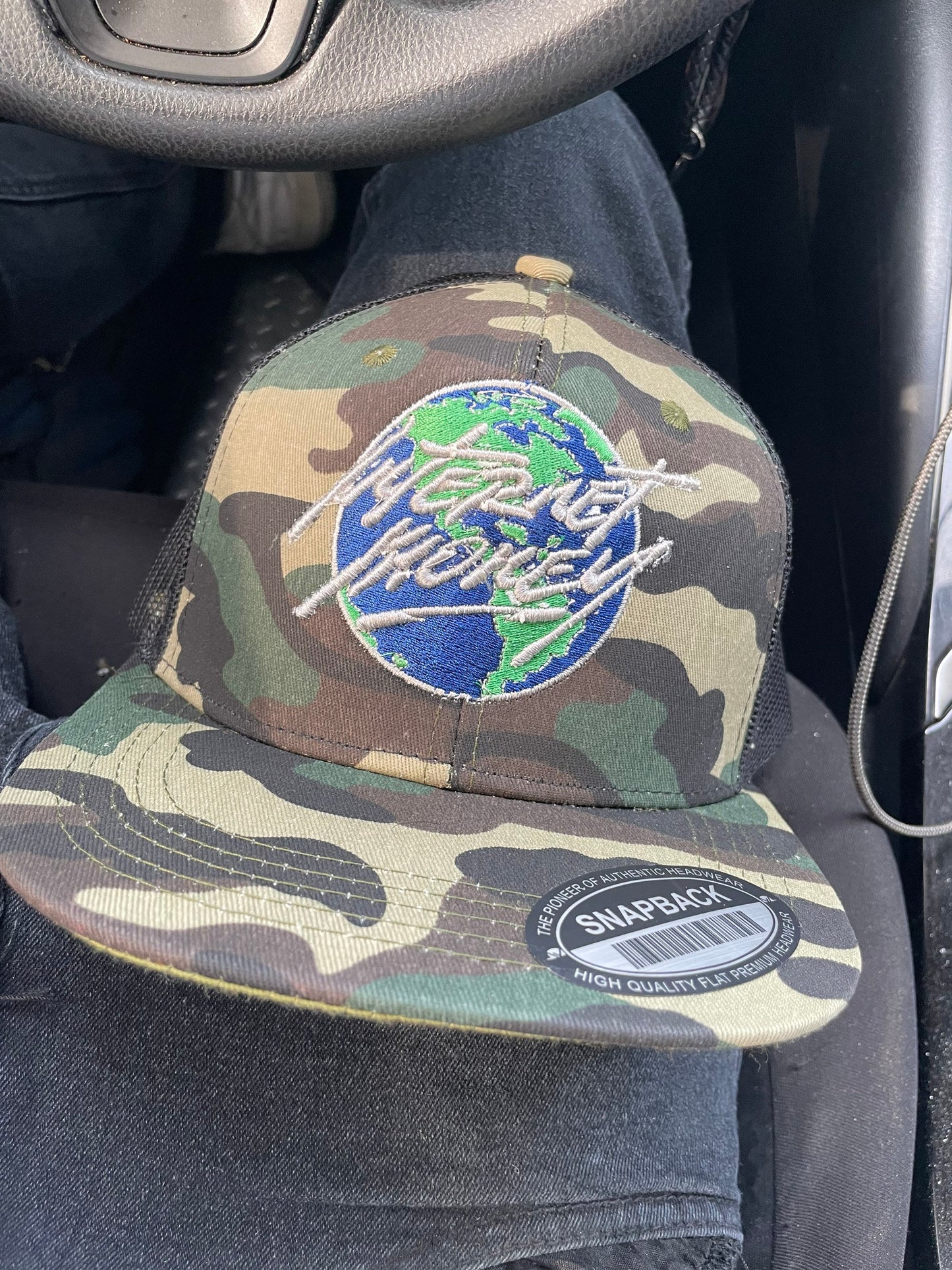 Internet Money Camo Trucker Hat