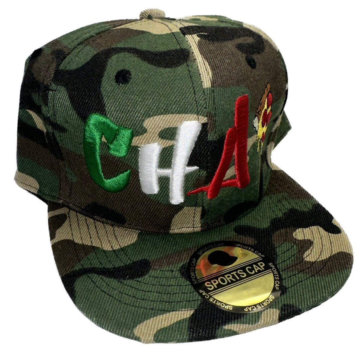 Chapiza JGL 701 3D Custom Embroidered Camo SnapBack