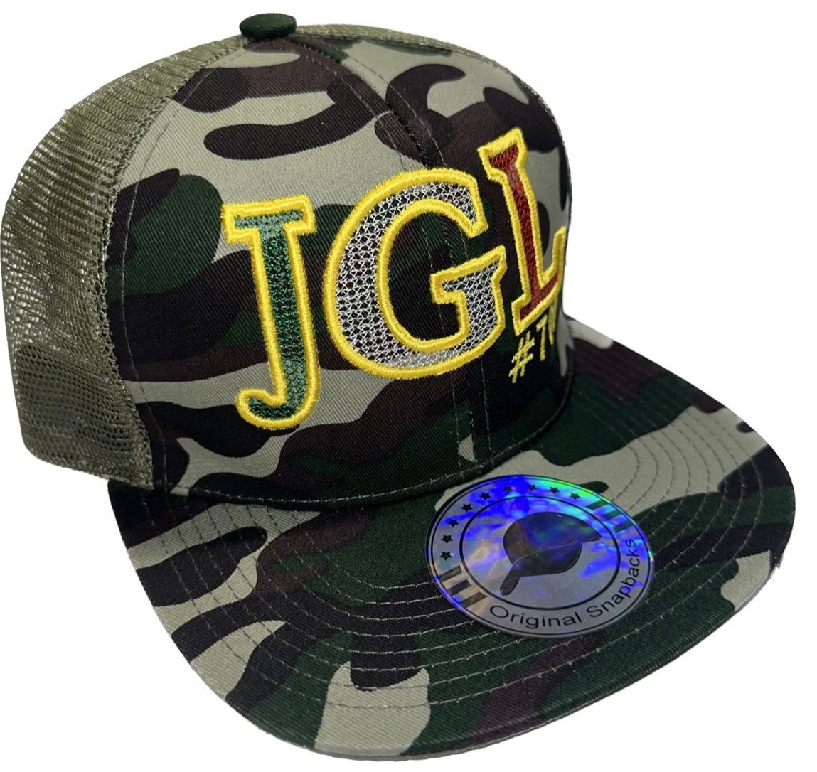 JGL Chapo Chapiza 701 Camo Trucker SnapBack