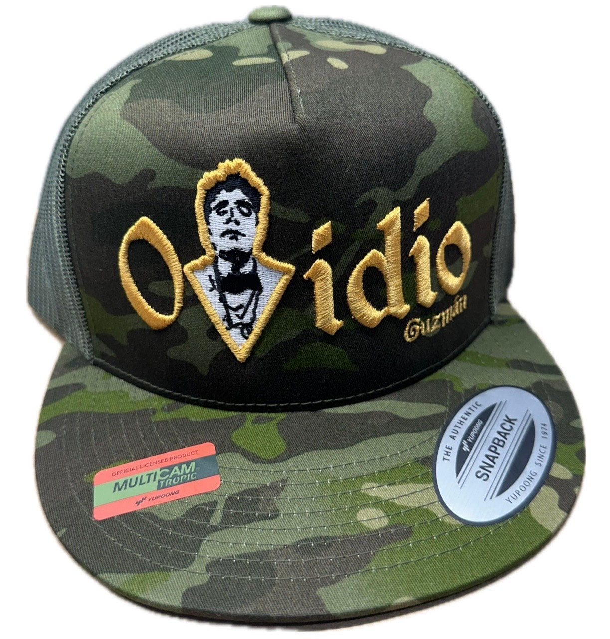 Ovidio Guzman El Raton Chapiza 701 Camo Trucker SnapBack