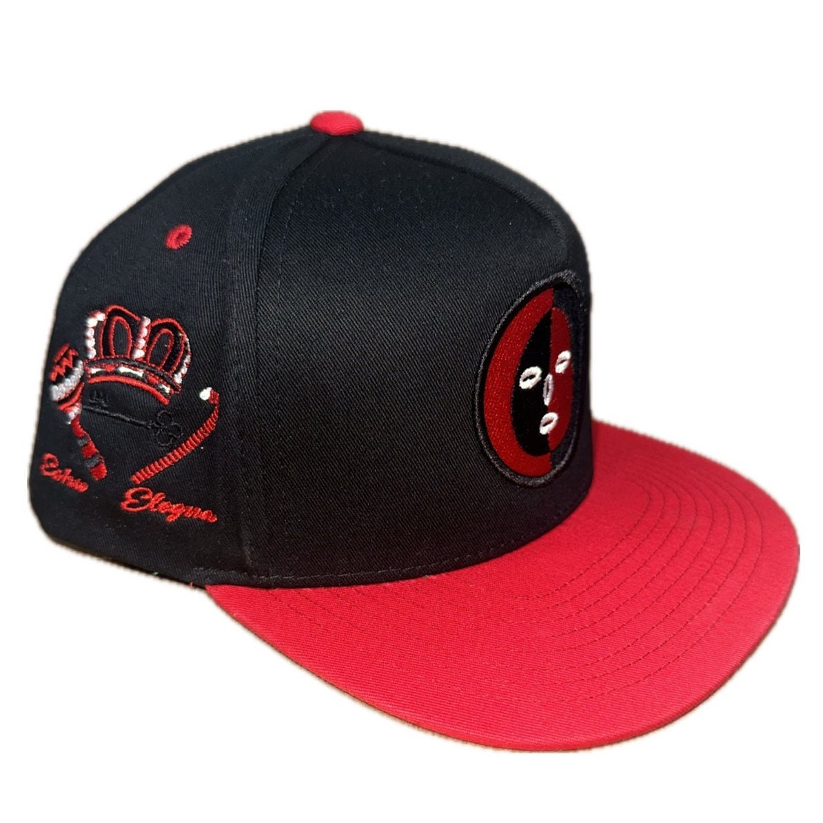 Gorra ESHU ELEGUA Black/Red 2 Designs SnapBack