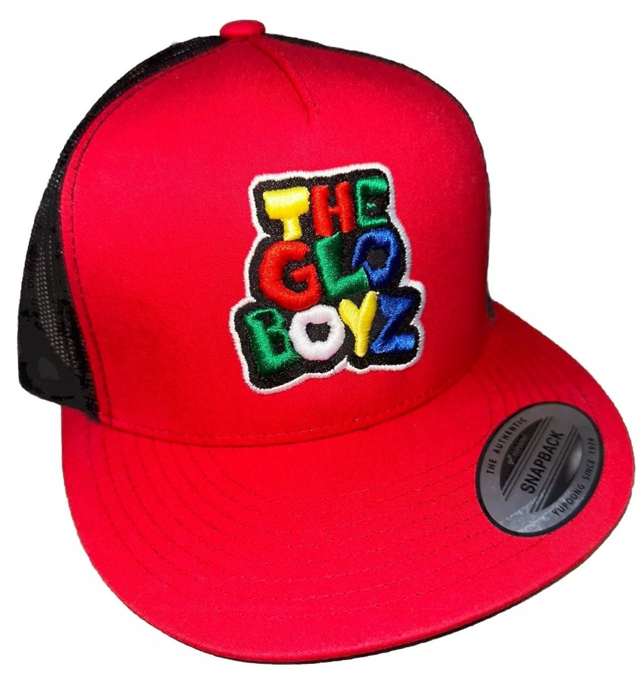 The Glo Boyz Glo Gang AS2 Red/Black SnapBack